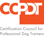 Regina Dog Training near me CPDT-KA certified logo Certification Council for Professional Dog Trainers